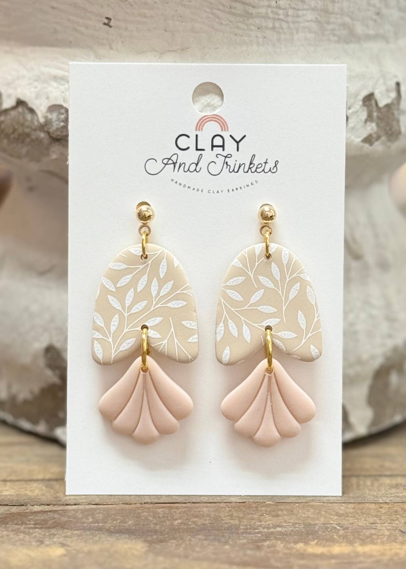 Kendall 2-Tone Dangle Earrings