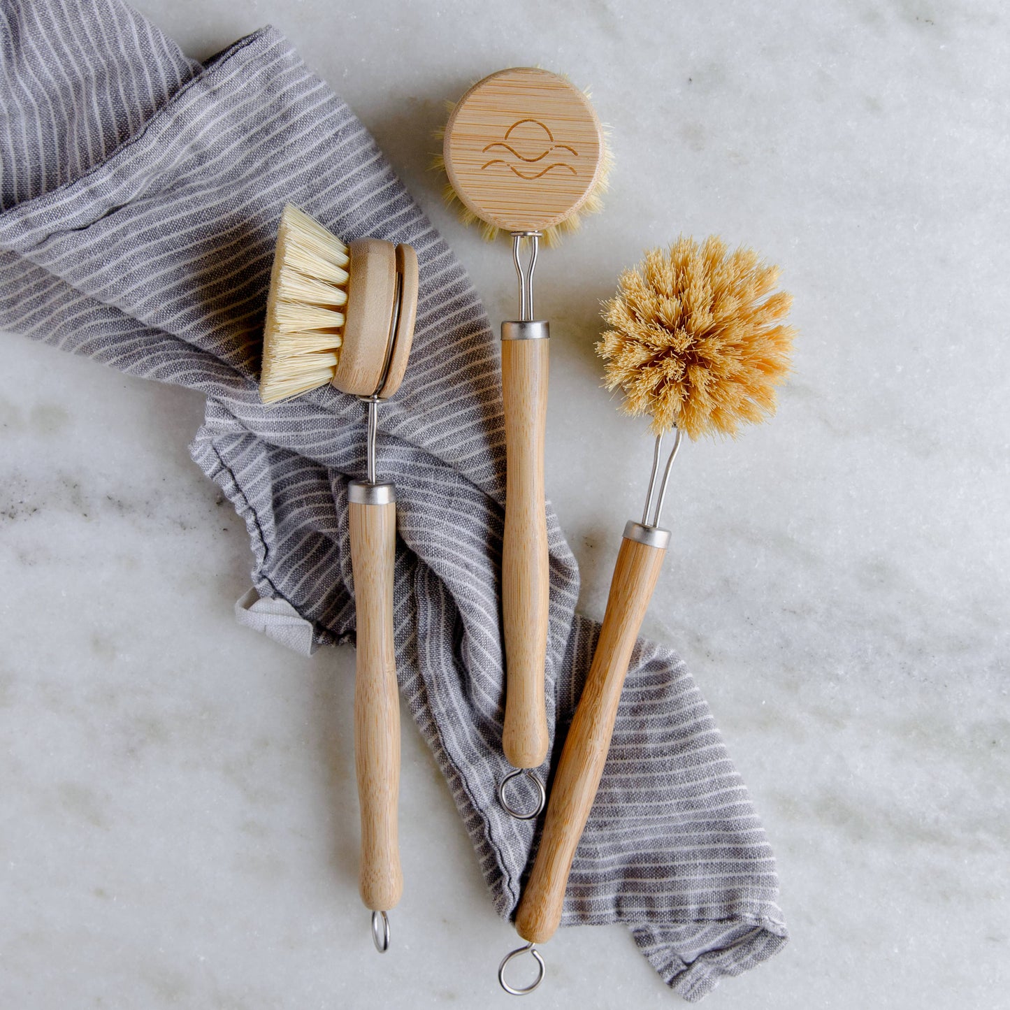 Sisal Dish Brush with Replaceable Head | Eco Friendly