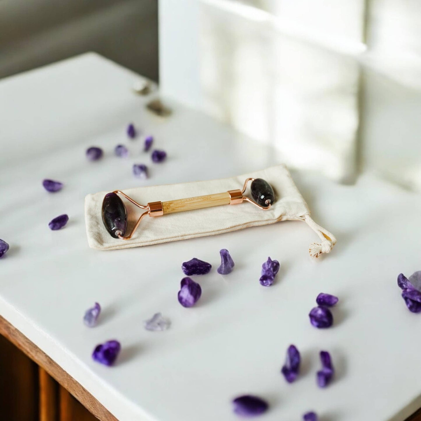Bamboo Facial Massage Roller | Self Care Bestseller