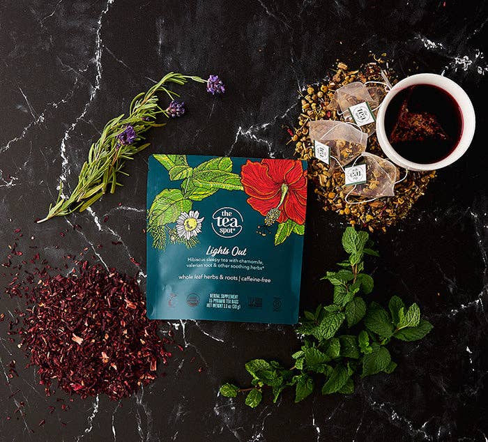 Lights Out, Organic Herbal Evening Tea -15 sachets each