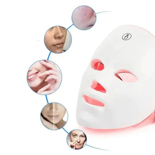 GlowWave Halo: Wireless 7-Color LED Photon Face Mask