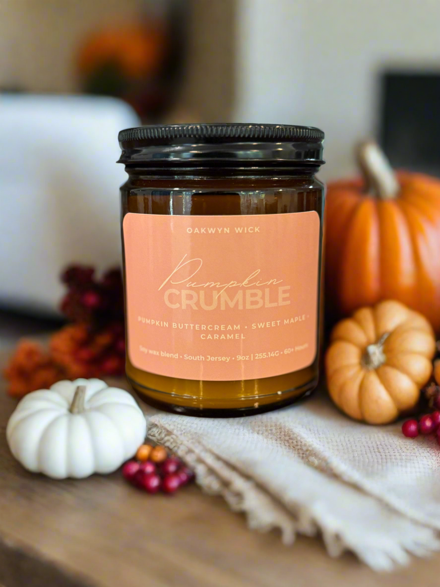 Pumpkin Crumble Candle 9oz – Royal Trading Co