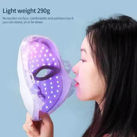 GlowWave Halo: Wireless 7-Color LED Photon Face Mask