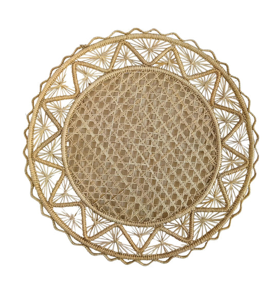 Pyramid Handwoven Iraca Placemat