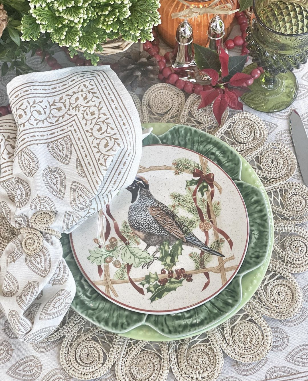 Elegance Handwoven Iraca Placemat