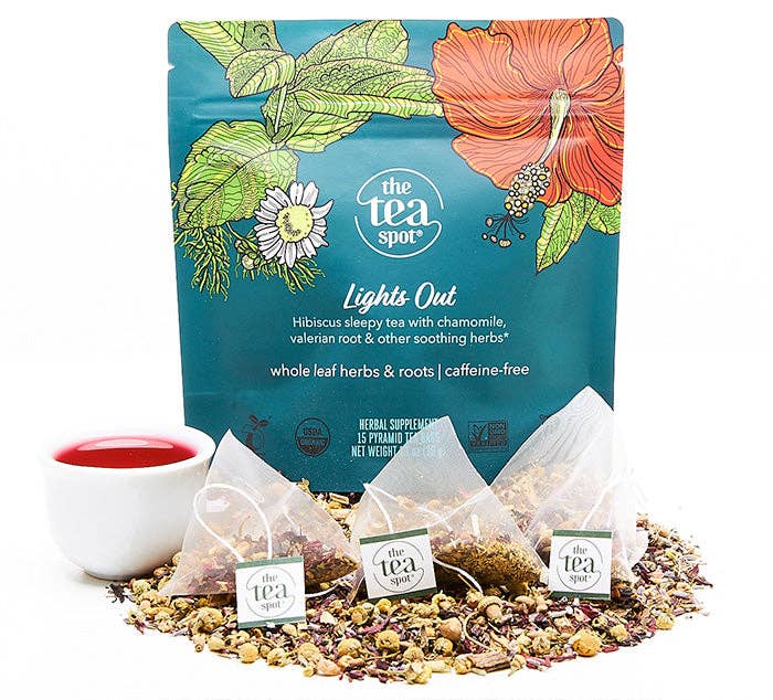 Lights Out, Organic Herbal Evening Tea -15 sachets each