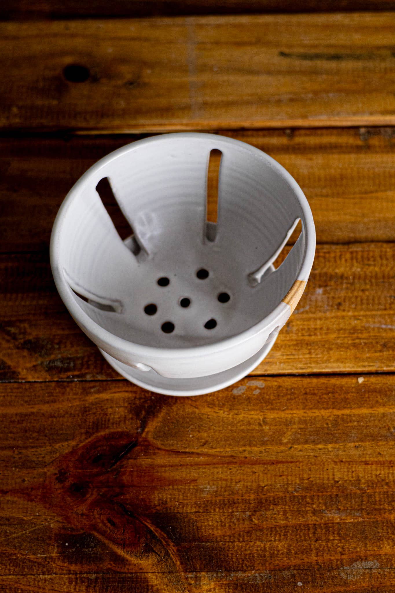 Handmade Ceramic Berry Bowls with Saucer –ceramic fruit bowl
