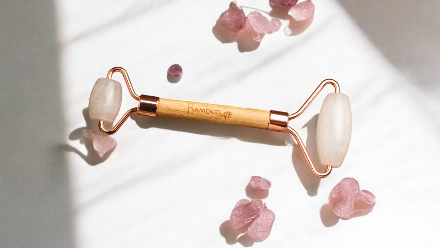Bamboo Facial Massage Roller | Self Care Bestseller