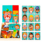 Wooden Magnetic Puzzle Board – 3D Educational Drawing Toy for Kids