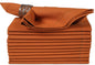 Cotton Cloth Napkins 18"x18" - Roasted Pecan - Set of 12