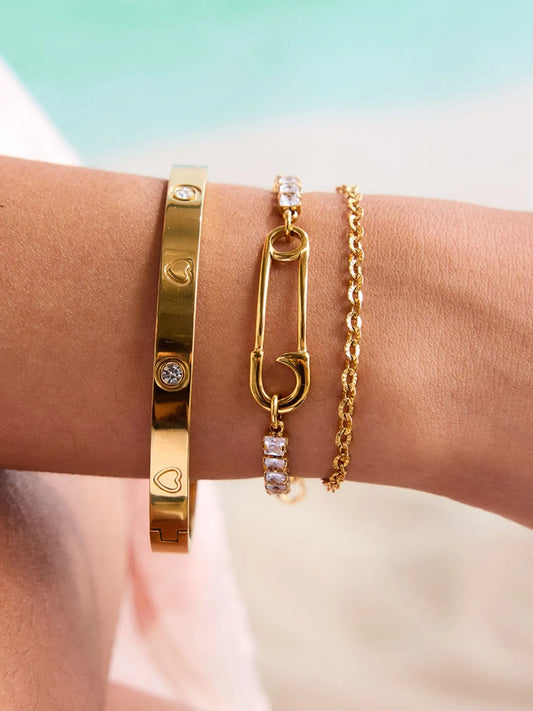 Solar Veil Bracelet Set