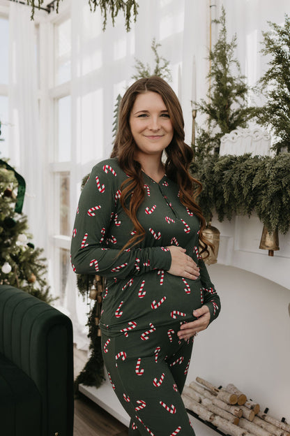 Women's Bamboo Pajamas | Candy Cane Lane 2024