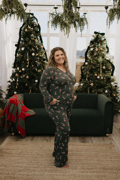 Women's Bamboo Pajamas | Candy Cane Lane 2024