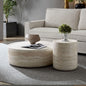 Set of 2 Faux MARS Pattern Coffee Tables