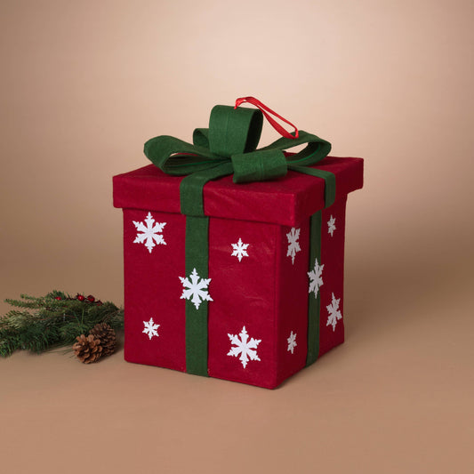 Christmas 24"H B/O Musical Christmas Gift Box Light w/ Santa