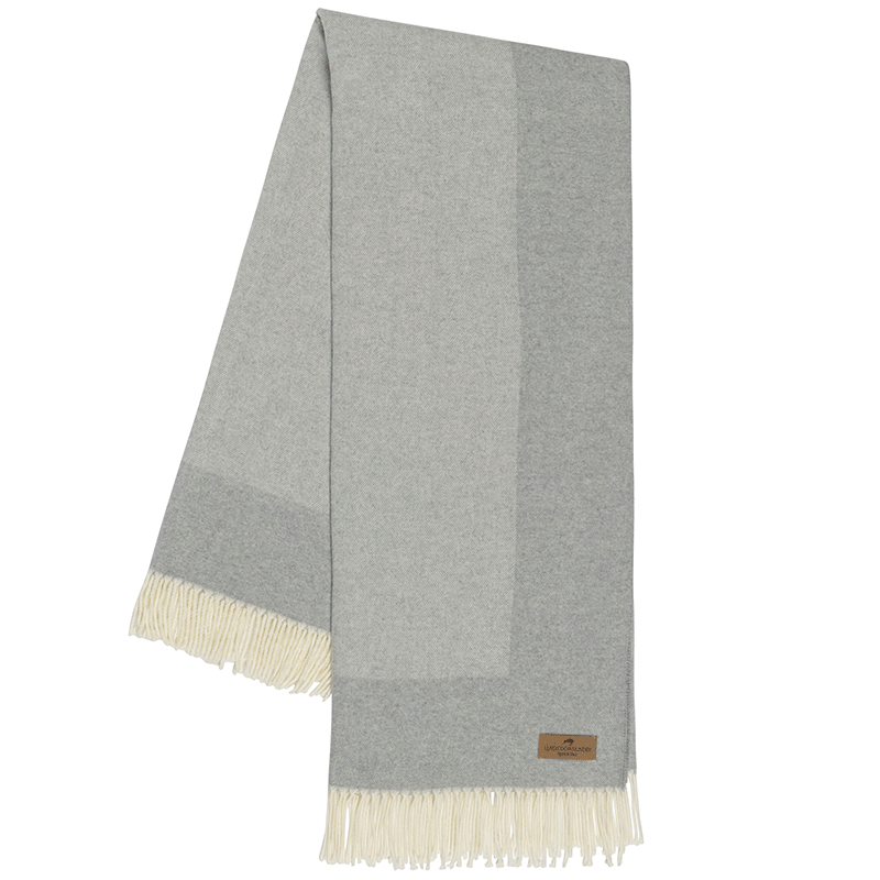 Border Herringbone Throw