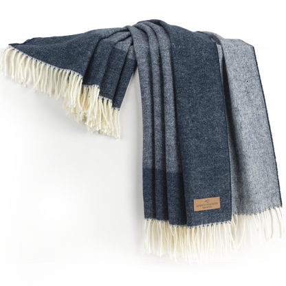 Border Herringbone Throw