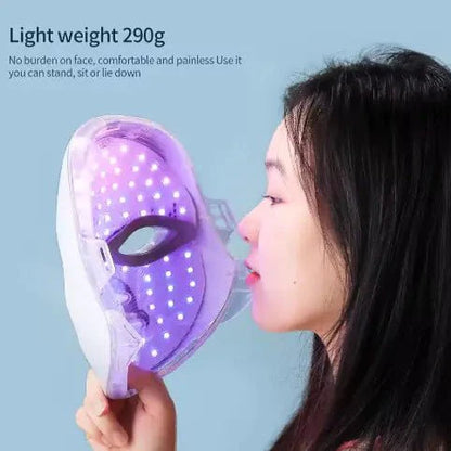 GlowWave Halo: Wireless 7-Color LED Photon Face Mask