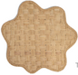 Scallop Weave Handwoven Iraca Placemat
