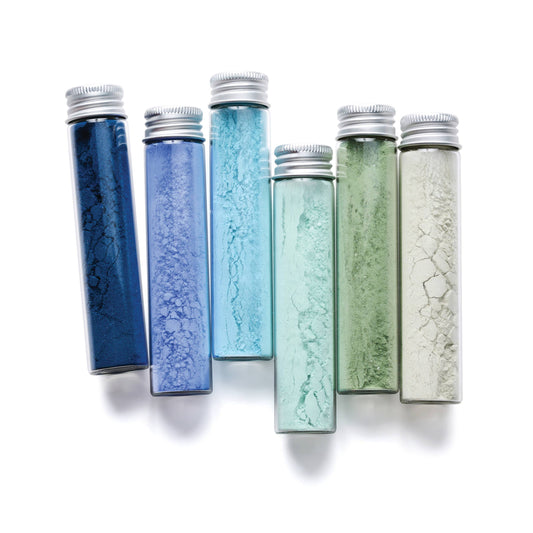 Sea & Sky Paint Set - Non-Toxic Earth Pigments - 6 Colors