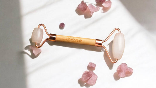 Bamboo Facial Massage Roller | Self Care Bestseller