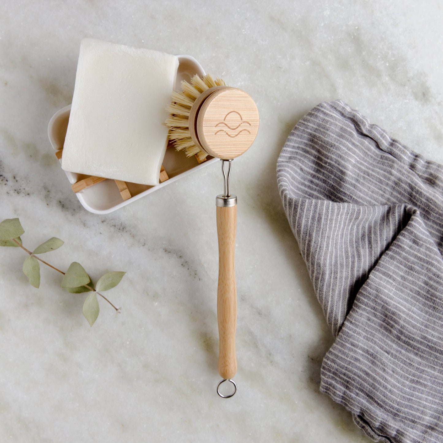 Sisal Dish Brush with Replaceable Head | Eco Friendly