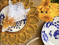 Daisy Handwoven Iraca Placemat
