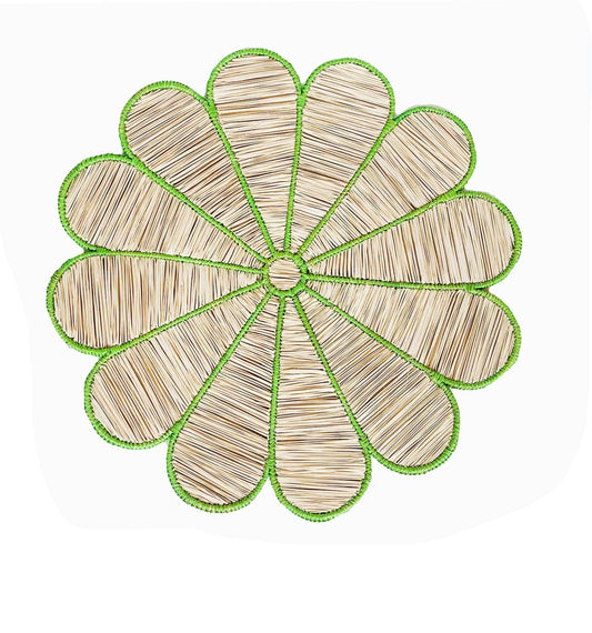Clover Handwoven Iraca Placemat