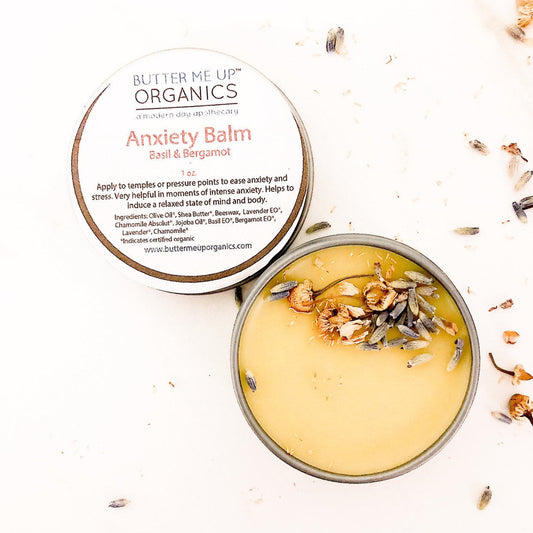 Organic Botanical Balm – Calming Aromatherapy Blend