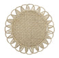 Luminous Handwoven Iraca Placemat